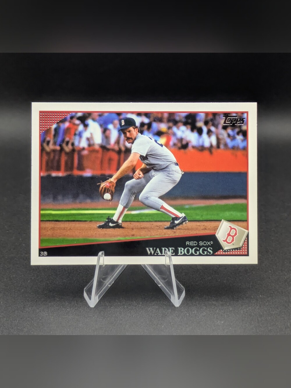 2009 Topps Series 2 Short Print Legend Image Variation Wade Boggs #340 SP